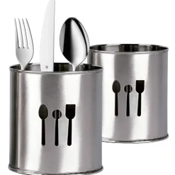 SCOLAPOSATE IN ACCIAIO INOX PORTAPOSATE SCOLA PORTA POSATE PER PIANO CUCINA