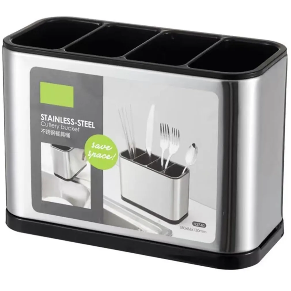 SCOLAPOSATE IN ACCIAIO PER ORGANIZZARE UTENSILI DA CUCINA PORTAPOSATE DESIGN MODERNO