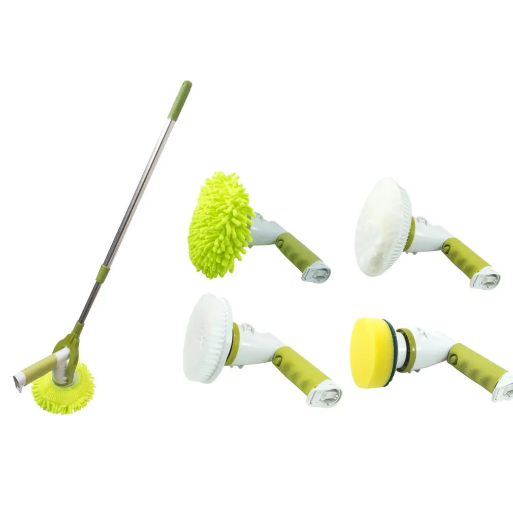SCOPA CON TESTA ROTANTE MOP CATTURA POLVERE ALLUNGABILE K-108L AUTOSTRIZZANTE