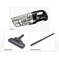 SCOPA ELETTRICA ASPIRAPOLVERE CORDLESS TURBO CYCLONE NO SACCHETTO 350W RICARICABILE