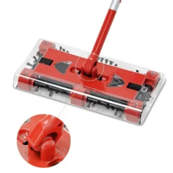 SCOPA ELETTRICA ROTANTE ASPIRAPOLVERE MANICO RUOTANTE SWIVEL SWEEPER SENZA FILI