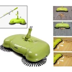 SCOPA ROTANTE EASY ASPIRAPOLVERE PAVIMENTI CON SETOLE ROTANTI SENZA SACCHETTO