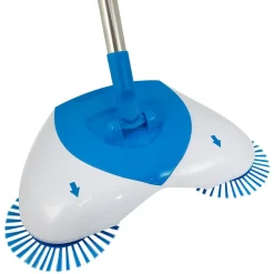 SCOPA ROTANTE EASY ASPIRAPOLVERE PAVIMENTI CON SETOLE ROTANTI SENZA SACCHETTO