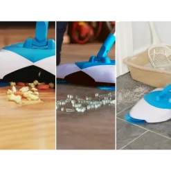 SCOPA ROTANTE EASY ASPIRAPOLVERE PAVIMENTI CON SETOLE ROTANTI SENZA SACCHETTO