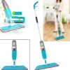 SCOPA SPRAY MOP LAVA ASCIUGA PAVIMENTI LEGGERA CERAMICA MARMO PARQUET HEALTHY