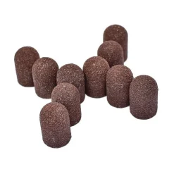 SCOVOLINI ABRASIVI 10 PEZZI 13MM GRANA PER RICOSTRUZIONE UNGHIE NAIL MANICURE