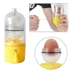 SCUOTITORE AGITATORE FRULLINO PER UOVA IN PLASTICA SCUOTIUOVA MANUALE Q-T191