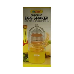 SCUOTITORE AGITATORE FRULLINO PER UOVA IN PLASTICA SCUOTIUOVA MANUALE Q-T191