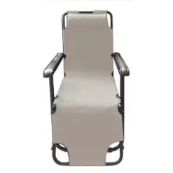 SDRAIO SEDIA LETTINO RELAX PRENDISOLE DA SPIAGGIA GIARDINO PIEGHEVOLE CREMA 285003