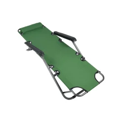 SDRAIO SEDIA VERDE LETTINO RELAX PRENDISOLE DA SPIAGGIA GIARDINO PIEGHEVOLE 285009