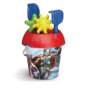 SECCHIELLO 18 CM AVENGERS FORMINE ACCESSORI GIOCHI MARE SPIAGGIA BAMBINE 861009