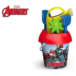 SECCHIELLO DA MARE AVENGERS GIOCO DA SPIAGGIA PER BAMBINI CON DIVERSI ACCESSORI