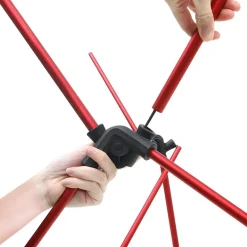 SEDIA PIEGHEVOLE DA CAMPEGGIO PESCA IMPERMEABILE PORTATILE CARICO 140KG TESSUTO