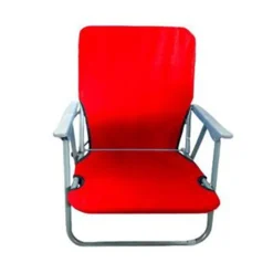 SEDIA SPIAGGINA BASSA RELAX PIEGHEVOLE CON BRACCIOLI OXFORD PER MARE PISCINA 350012