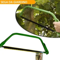 SEGA DA GIARDINO AD ARCO MANUALE 53 X 2 X 17 ATTREZZI GIARDINAGGIO