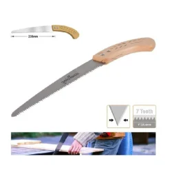 SEGA SEGACCIO SEGHETTO 230MM PER LEGNO POTATURA GIARDINO GIARDINAGGIO 38CM 90111