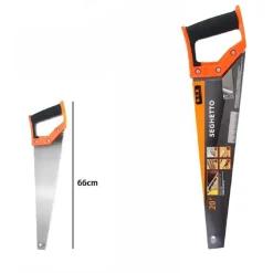 SEGHETTO SEGACCIO PER LEGNO 20” 66 CM SEGA A MANO TAGLIO LAMA IN ACCIAIO 07972
