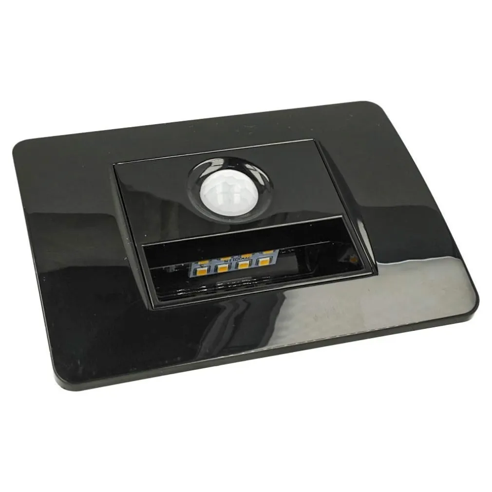 SEGNAPASSO A LED CON SENSORE DI MOVIMENTO A 220V DA 1,6W PER SCATOLA 503 PLACCA