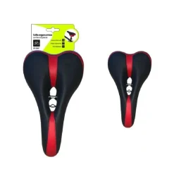 SELLA SELLINO BICI MORBIDA CON FORO TRASPIRANTE SPORTIVA ERGONOMICA BMX XC-2567