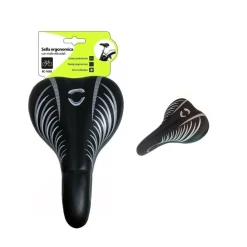 SELLA SELLINO CON MOLLE ELICOIDALI BICI MORBIDA SPORTIVA ERGONOMICA BMX XC-1658