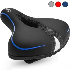 SELLINO BICICLETTA GEL SELLA COMODA SPORTIVA ERGONOMICA PER BICI MTB BMX ZXC-9843