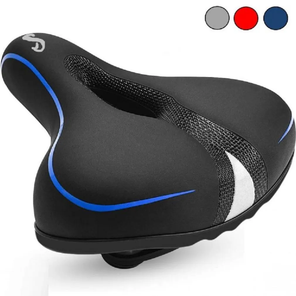 SELLINO BICICLETTA GEL SELLA COMODA SPORTIVA ERGONOMICA PER BICI MTB BMX ZXC-9843