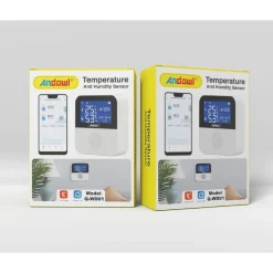 SENSORE DI TEMPERATURA UMIDITÀ DIGITALE PER INTERNO ESTERNO Q-WD01 SMART WIFI USB