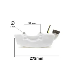 SERBATOIO CARBURANTE BENZINA RICAMBIO PER DECESPUGLIATORE MOTORE A SCOPPIO 43 53