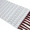SET 2 BARRE DA 1 METRO STRISCIA LED RIGIDA PROFILO SMD 4014 MONOCOLORE 144 LED/M