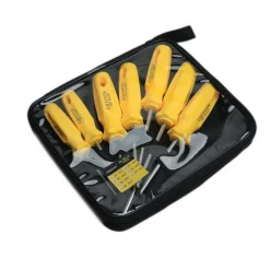 SET 7 CACCIAVITI A "U" CROMO VANADIO PUNTA MAGNETICA TIPO SPANNER MODELLO U