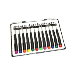 SET 12 CACCIAVITI TORX PER CELLULARE OROLOGI PRECISIONE PUNTE DI PRECISIONE
