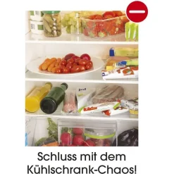 SET 3 CASSETTO A MORSETTI FRIGORIFERO 20,5X15X7CM FACILE DA APPENDERE FRIGORIFERI