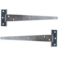 SET 2 CERNIERE A T CERNIERA A CROCE IN ACCIAIO PER PORTA FINESTRA 250 MM