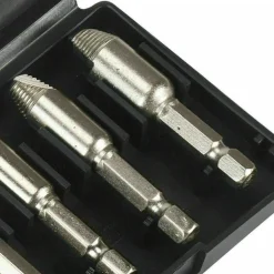 SET 5 ESTRATTORI ESTRATTORE VITI DANNEGGIATE SPANATE PRIGIONIERI PER TRAPANO