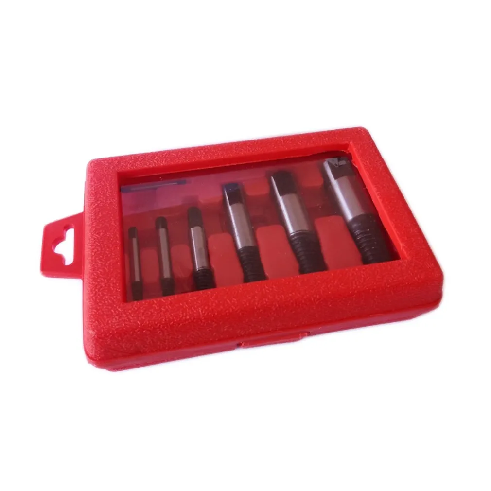 SET 8 ESTRATTORI PER VITI BULLONI ROVINATE SPEZZATE PRIGIONIERI VITI SPEZZATI
