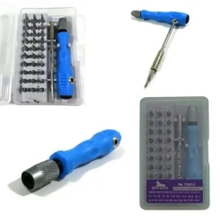 SET 32 IN 1 PUNTE DI PRECISIONE CACCIAVITI TORX PER CELLULARI OROLOGI PC 7389C