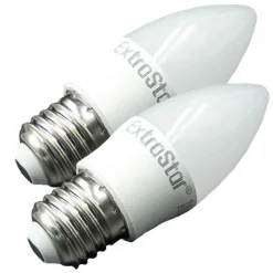 SET 2 LAMPADINA A LED E27 DA 4W SILURO LUCE BIANCA CALDA E FREDDA BASSO CONSUMO