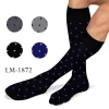 SET 12 PAIA CALZE CALZINI LUNGHI UOMO COTONE ASSORTITI NERO BLU ANTRACITE POIS