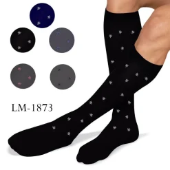 SET 12 PAIA CALZINI LUNGHI PER UOMO IN COTONE ASSORTITI NERO BLU ANTRACITE CALZE