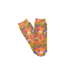 SET 6 PAIA DI CALZINI PER DONNA RAGAZZE 20 DEN PEDALINI TG. UNICA 35/41 COLORATI