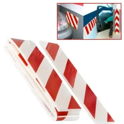 SET 2 PANNELLI ADESIVI ANTIURTO PER GARAGE BOX PROTEZIONE PARAURTI AUTO 24X50CM