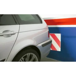 SET 2 PANNELLI ADESIVI ANTIURTO PER GARAGE BOX PROTEZIONE PARAURTI AUTO 24X50CM
