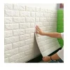 SET 3 PANNELLI MURO 3D ADESIVO PARETE PIASTRELLE MATTONELLE BIANCO PANNELLO