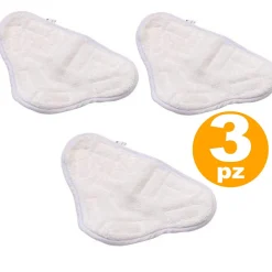 SET 3 PANNI IN MICROFIBRA PER SCOPA A VAPORE X5 PLUS CON MOP RICAMBIO