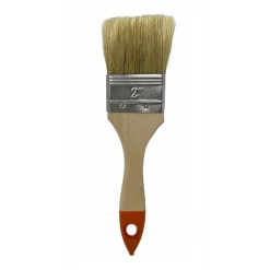 SET 3 PENNELLI TESTA PIATTA PENNELLO PER PITTURA VERNICE VARIE DIMENSIONI 90307