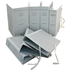 SET 3 PEZZI CARTELLE CARTELLA ARCHIVIO DORSO 15 PORTAPROGETTI DOCUMENTI FALDONI