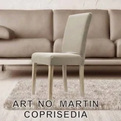 SET 2 PEZZI COPRISEDIA CON SPALLIERA ELASTICIZZATI MARTIN VARI COLORI COPERTURA