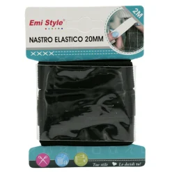 SET 3 PEZZI ELASTICO ELASTICI NERO 30MMX1M FASCIA PER CUCITO SARTA ABBIGLIAMENTO