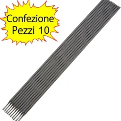 SET 10 PEZZI ELETTRODI SALDATURA ACCIAIO INOSSIDABILE INOX 2.5X300MM SALDARE
