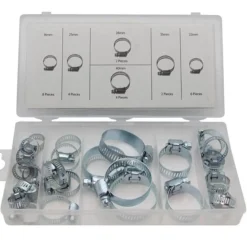 SET 26 PEZZI KIT FASCETTE STRINGITUBO CON CHIUSURA ASIMMETRICA 16-40MM ASSORTITE